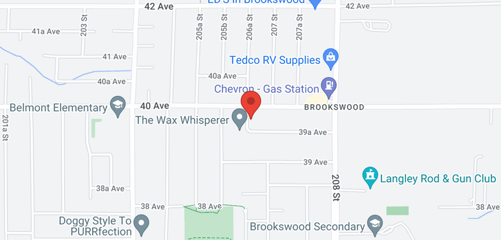 map of 3966 206A STREET